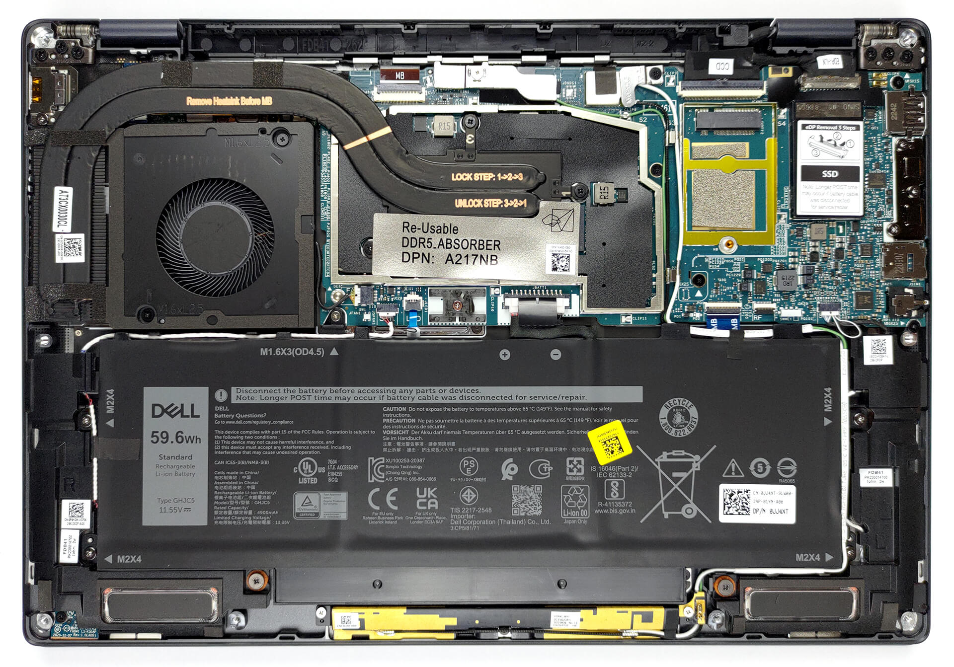 How to open Dell Latitude 14 9430 - disassembly and upgrade options ...