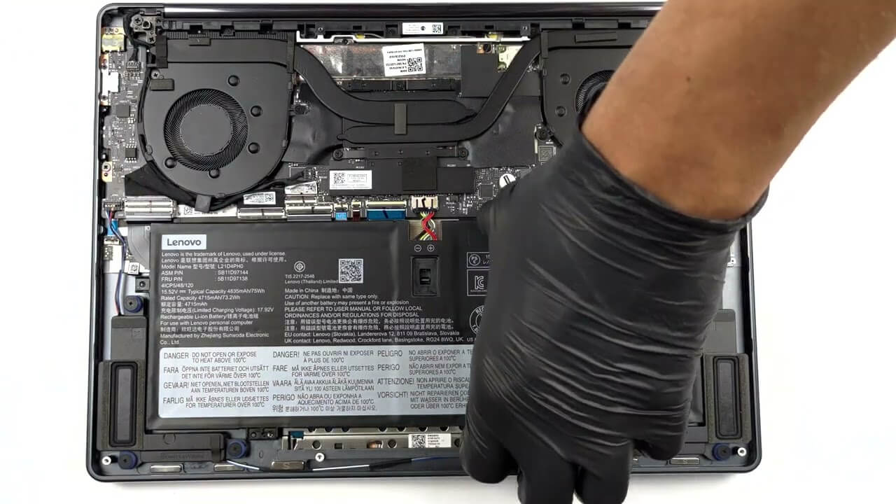 Lenovo Yoga320 ノートPC （yoga720部品取りにでも） Lenovo YOGA【720-12IKB（81B5）】の分解方法（Disassembly