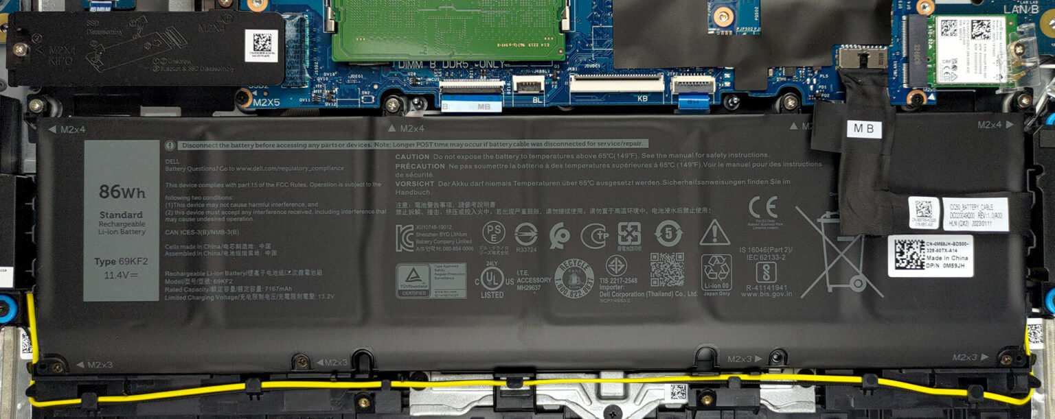 How to open Dell G16 7630 disassembly and upgrade options