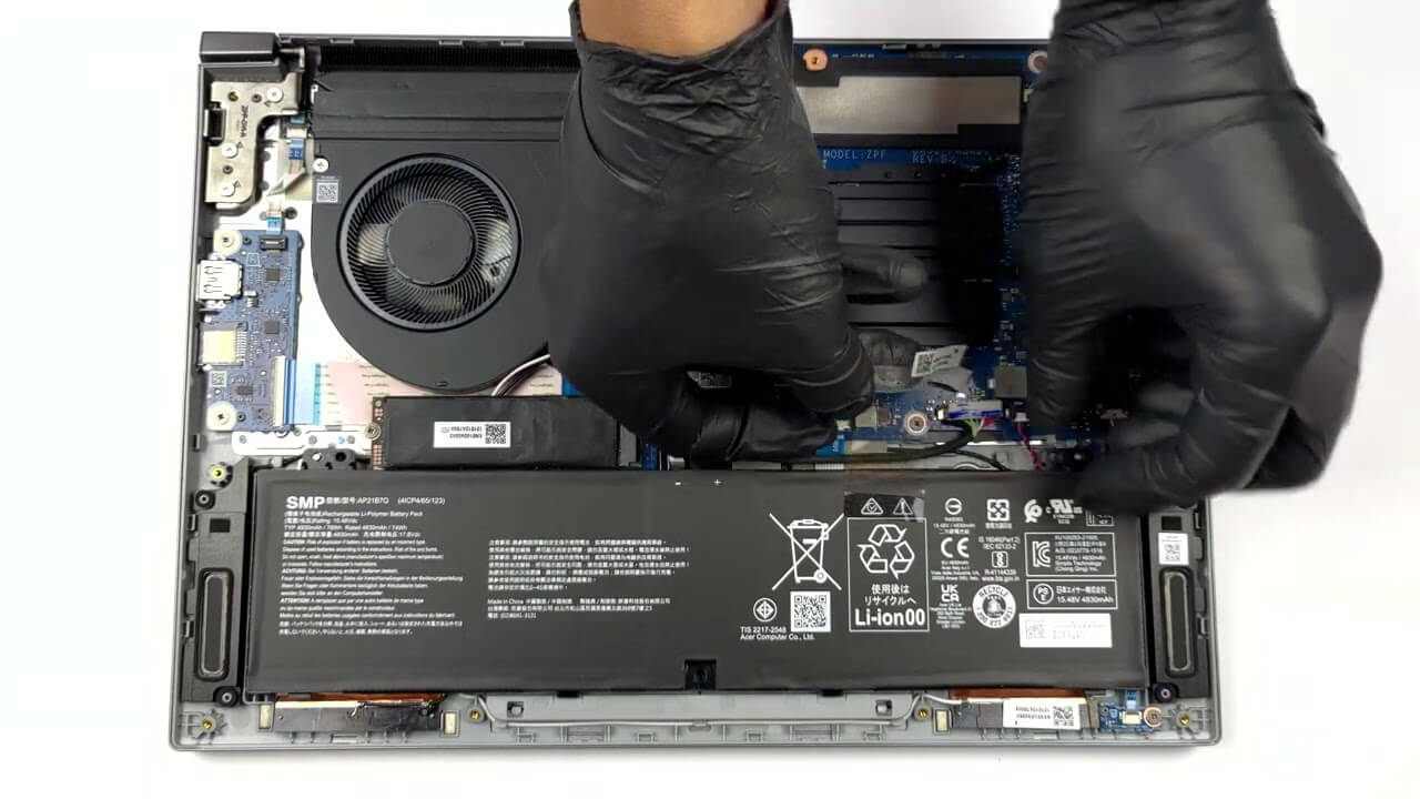 如何打开宏碁Swift X 14 (SFX14-71G) - 拆卸和升级方案| LaptopMedia 中国