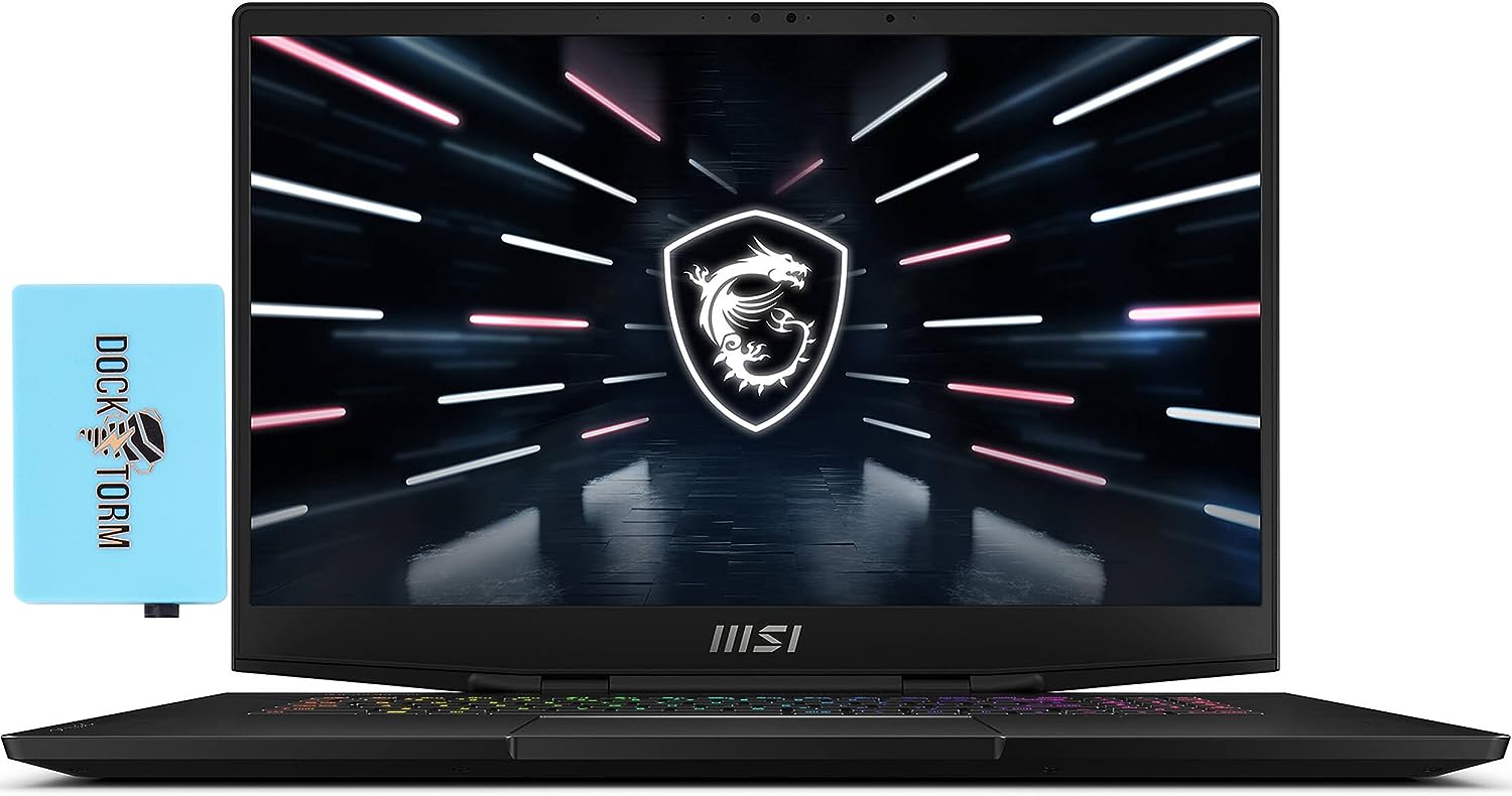 MSI MSI Stealth GS77 Gaming ＆ Entertainment Laptop (Intel i9-12900H  14-Core, 16GB DDR5 4800MHz RAM, 1TB SSD, NVIDIA GeForce RTX 3060, 17.3