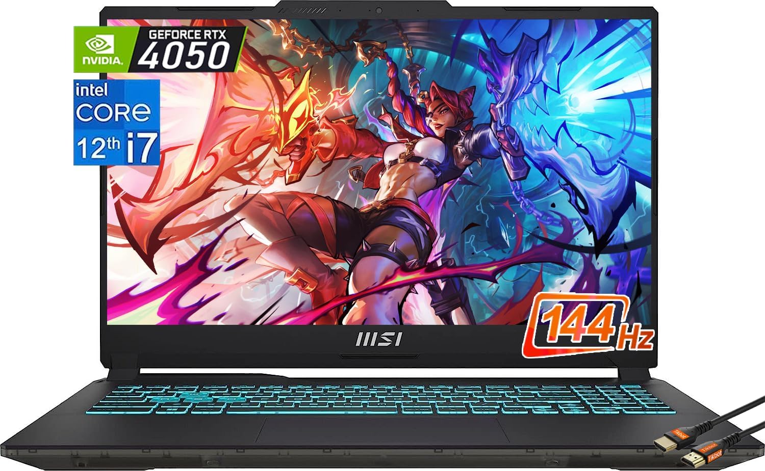 MSI Cyborg 15.6 Gaming Laptop - NVIDIA GeForce RTX 4060