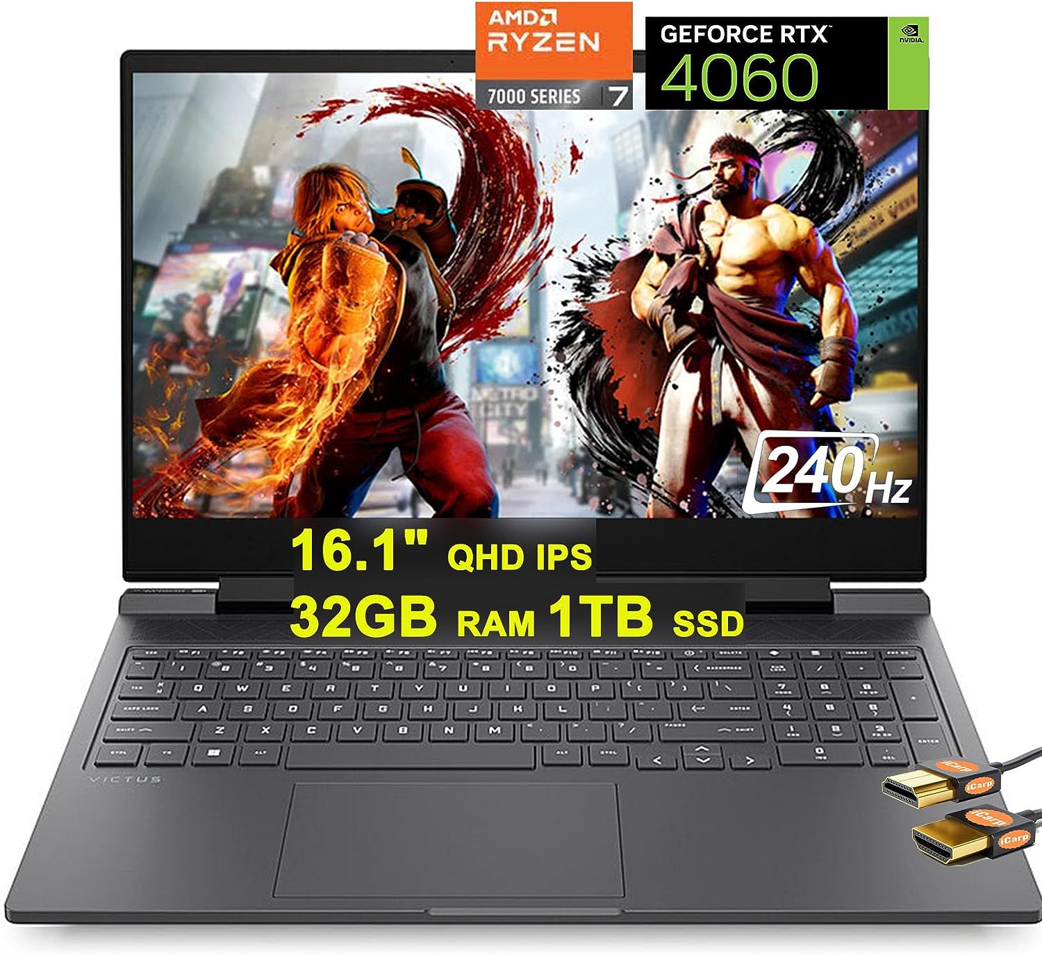 Nvidia GeForce RTX 4060 Laptop Comparison - HP Omen 16 vs. Acer