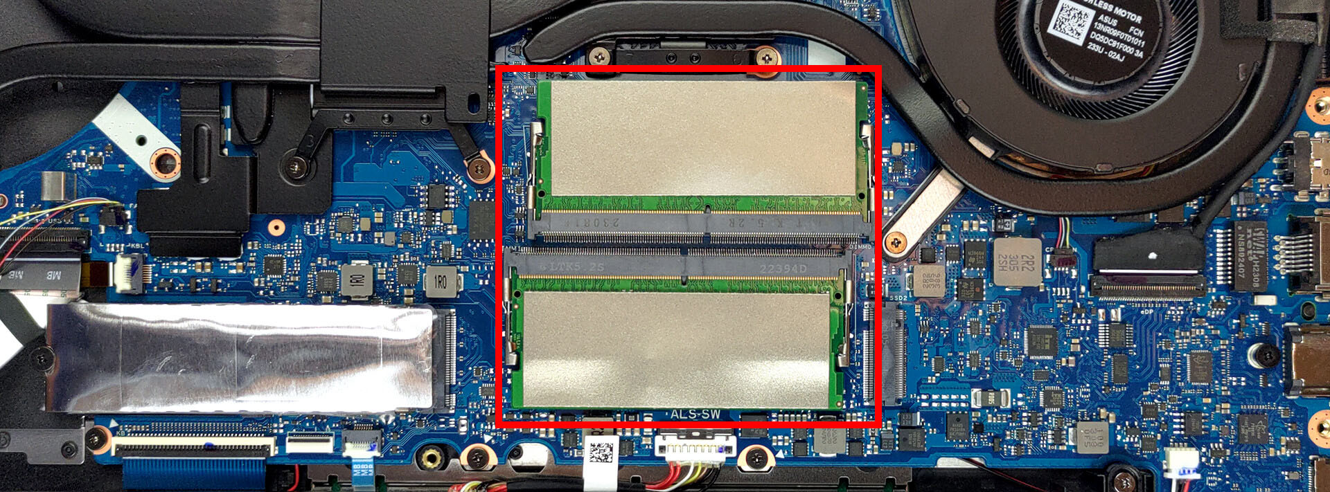 Asus tuf hot sale ssd upgrade