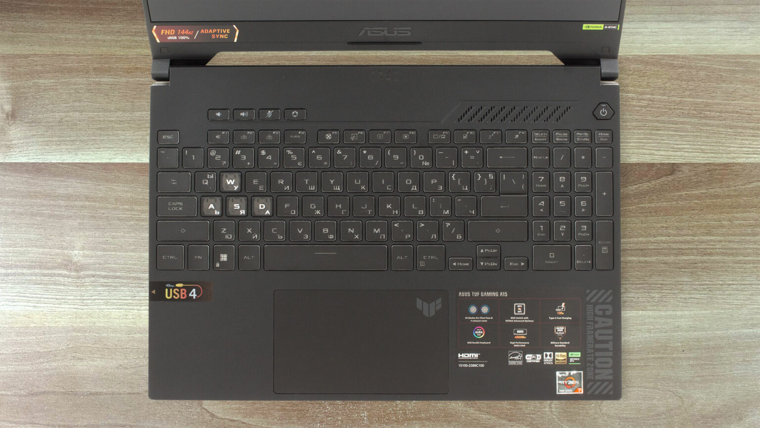 ASUS TUF Gaming A15 (FA507, 2023) review - superb battery life and ...