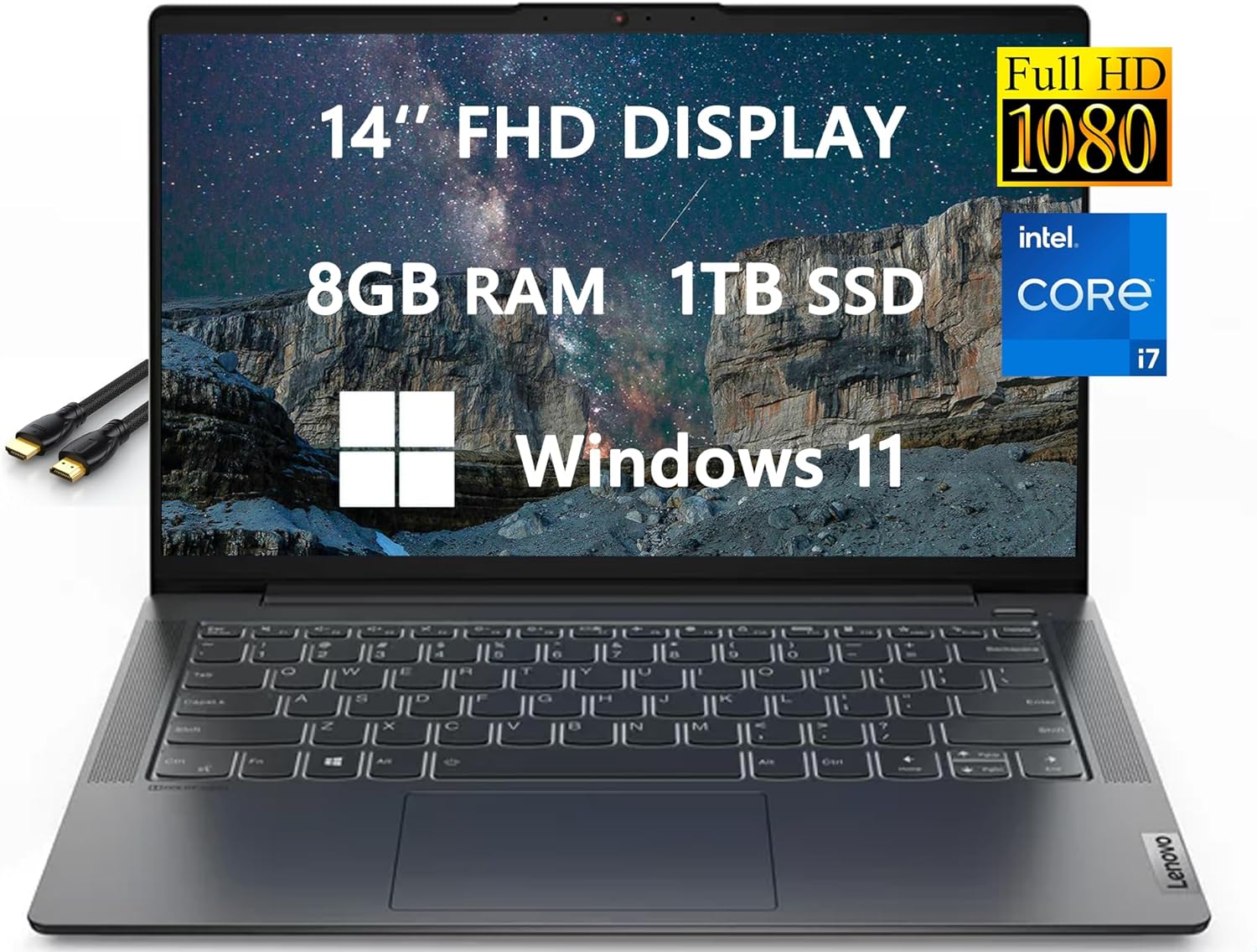  Newest HP Pavilion - 15.6 IPS FHD Display - Ryzen 7 4700U -  Backlit Keyboard - Latest WiFi 6 - Bluetooth 5,Bundle with Woov Accessories  - Windows 10 - Silver (16GB