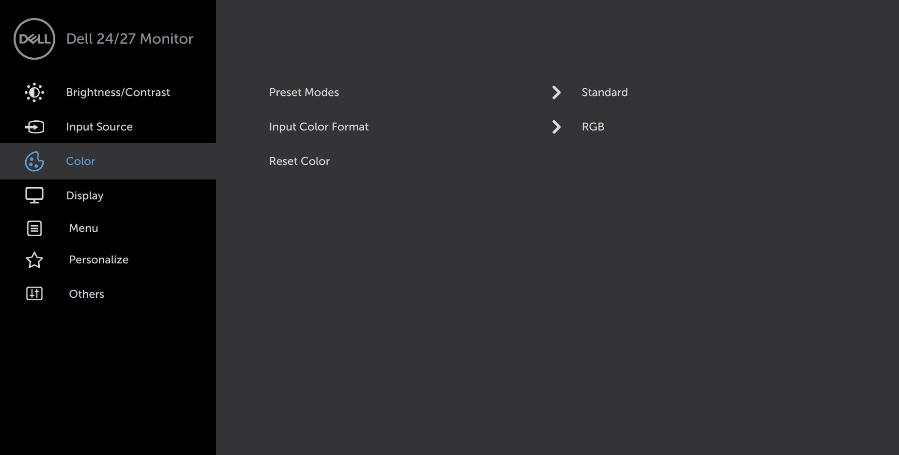 Dell monitor power saving mode