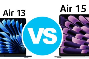 Apple MacBook Air (M3) 13インチ vs 15インチ：2024年、あなたのニーズに合ったMacBookを選ぶ