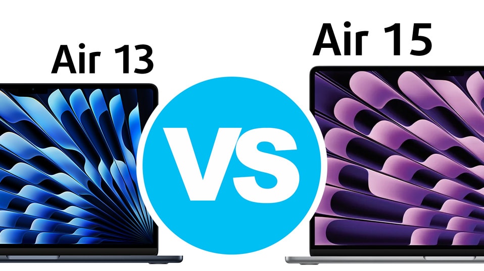 Apple MacBook Air (M3) 13" vs 15" Choosing the Right MacBook for Your