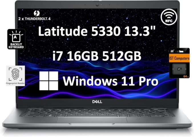 Dell Latitude 5330 - i7-1265U · Xe Graphics G7 · 13.3”, Full HD