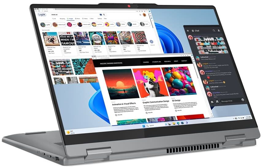 Lenovo IdeaPad Flex 5 2-in-1 (2023) - Notebook Touch 16" WUXGA - AMD Ryzen 7 7730U - 16GB RAM - 512GB SSD - Windows 11 - Grigio Artico