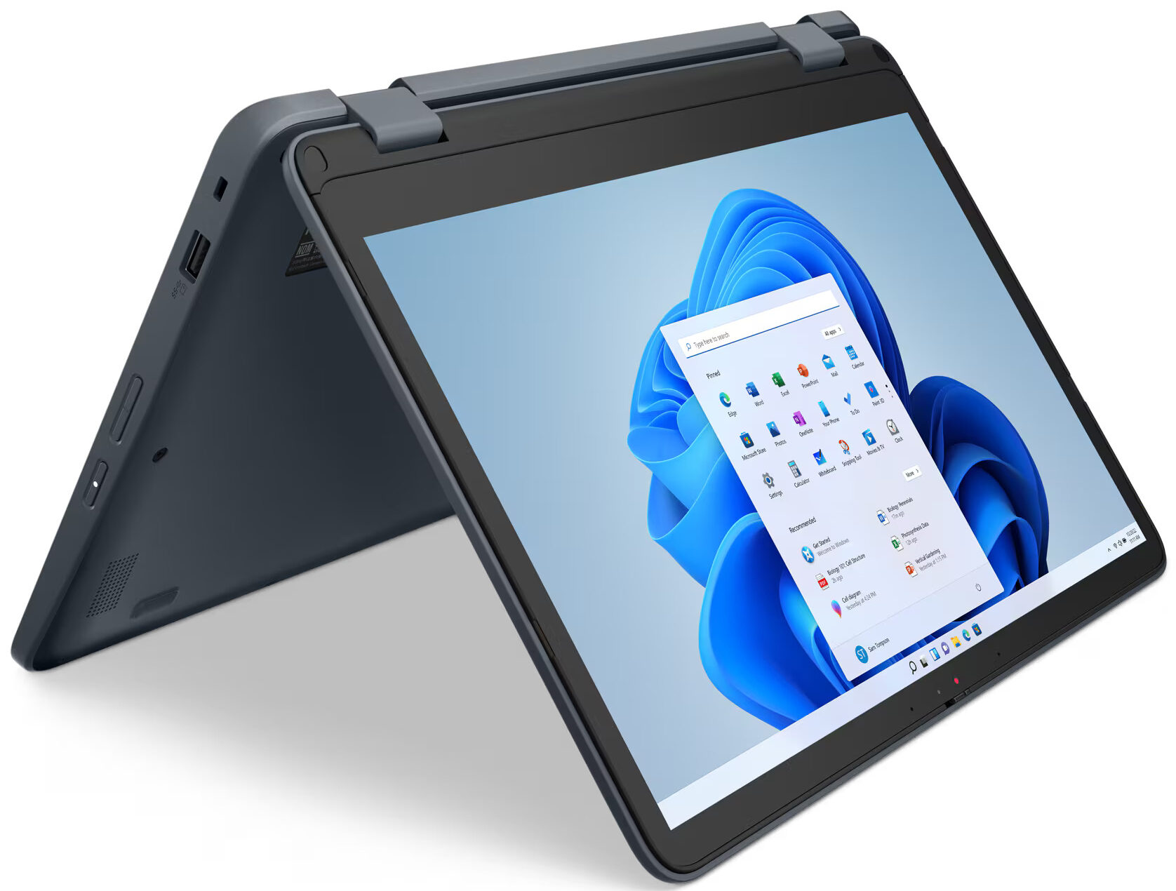 Lenovo 300w Yoga Gen 4 - N100 · UHD Graphics Xe 24EU · 11.6”, HD