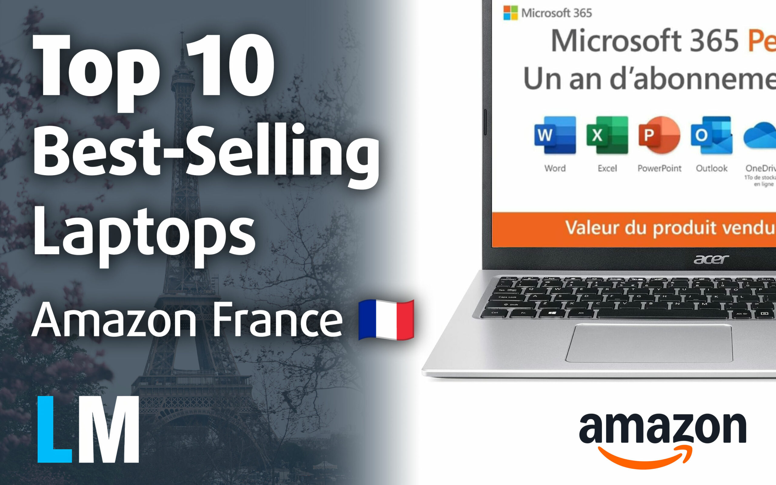 [November 2024] Amazon France Top 10 BestSelling Laptops Acer and