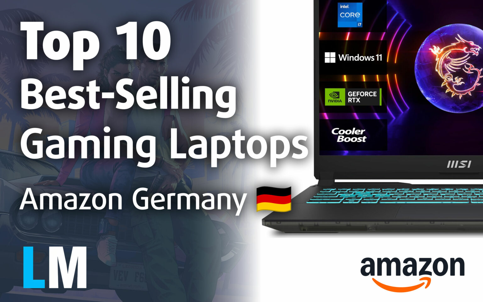 [December 2024] Amazon Germany Top 10 BestSelling Gaming Laptops