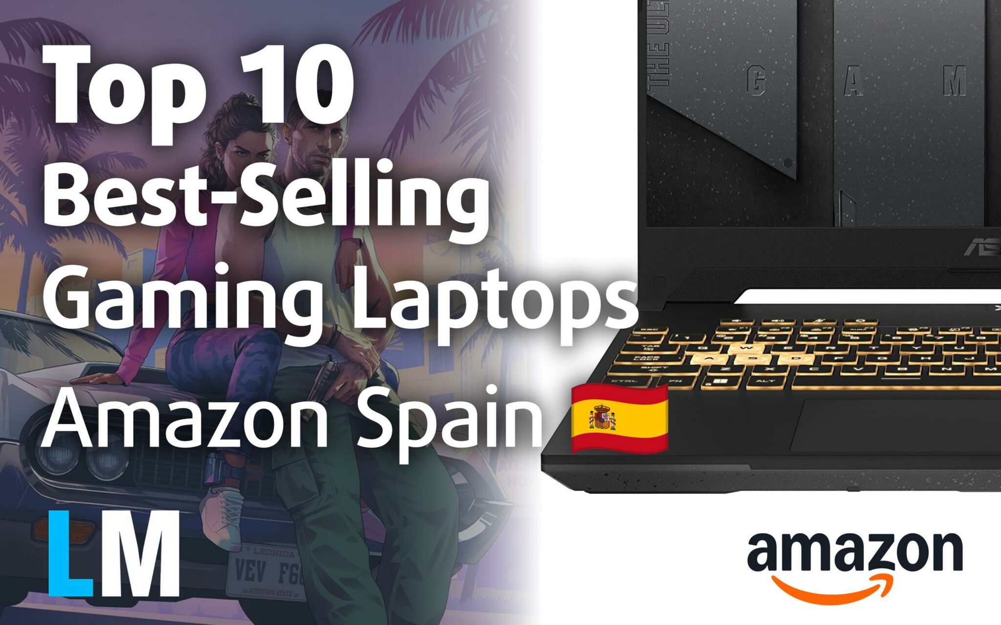 [February 2025] Amazon Spain: Top 6 Best-Selling Gaming Laptops – ASUS