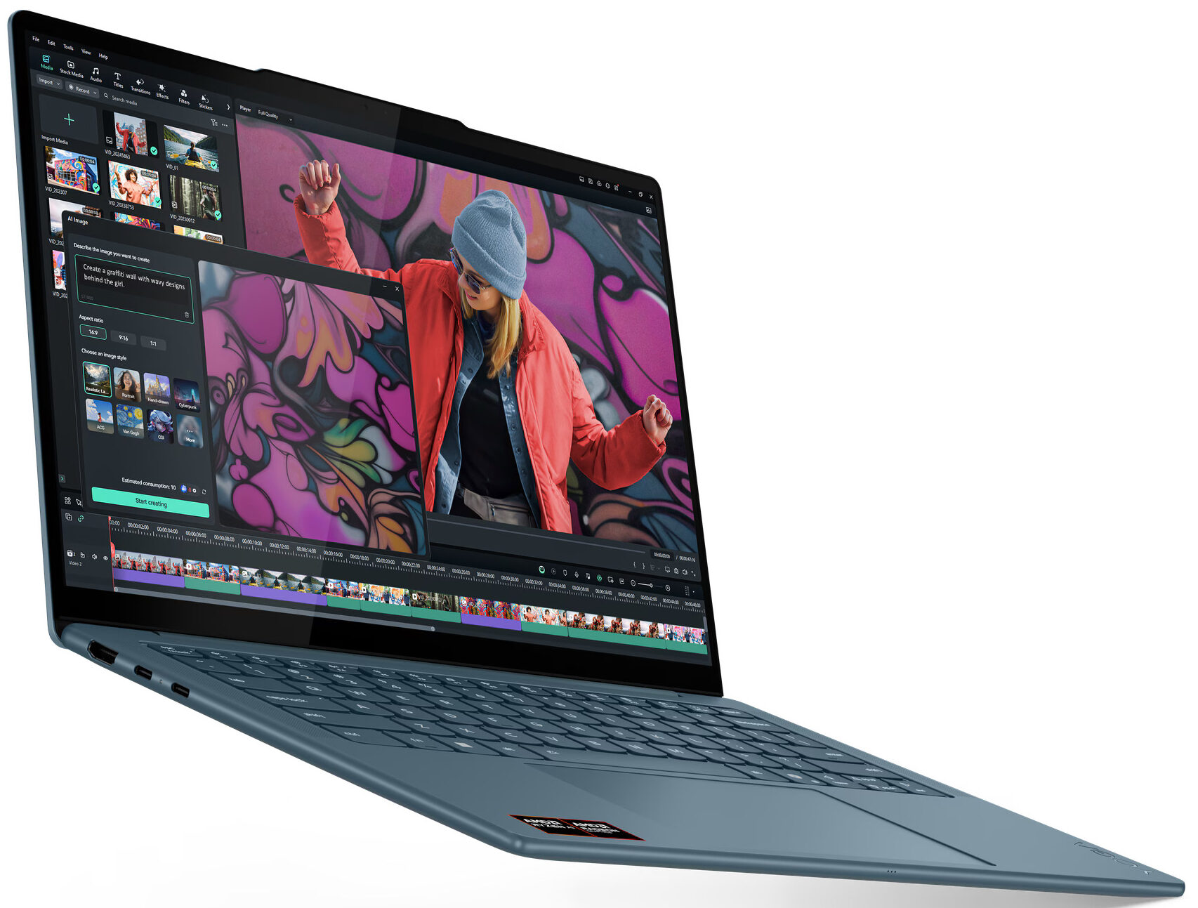 Lenovo Yoga Slim 7 - Ryzen AI 5 340 · Radeon 840M · 14.0
