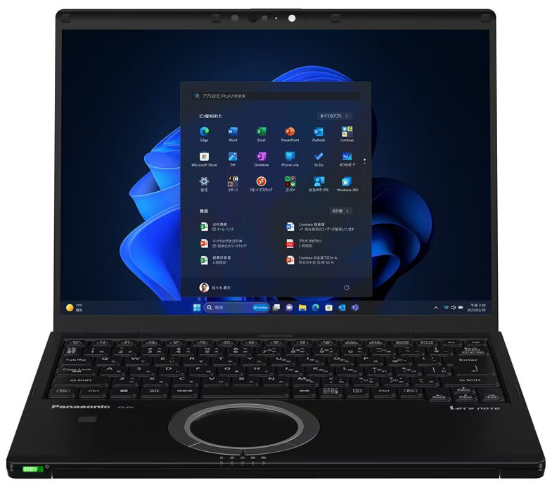 Panasonic Let’snote LIGHT W5 CF-W5KWUAXP Let's note Panasonic CF-SZ5 Core i5-6300U 8GB SSD256GB