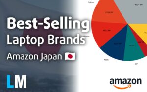 Featured image for: [May 2025] Best-Selling Laptop Brands on Amazon Japan – Apple Dominates Revenue with Premium Strategy, While Fujitsu and Lenovo Lead in Volume