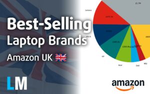 Featured image for: [May 2025] Best-Selling Laptop Brands on Amazon UK – Apple Dominates Revenue with Premium Strategy