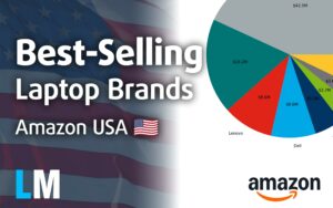 Featured image for: [June 2025] Best-Selling Laptop Brands on Amazon USA – Apple Leads Revenue as HP Tops Units and Models
