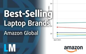 Featured image for: [Q2 2025] Best-Selling Laptop Brands on Amazon Global – Apple's Premium Strategy Leads to Overwhelming Revenue Dominance