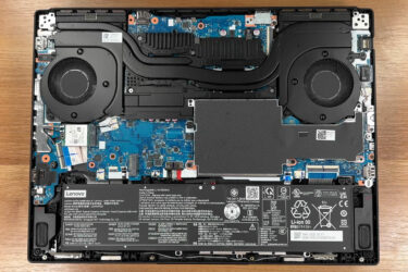 Lenovo Legion 5 (15″, Gen 10)の開け方 - 分解とアップグレード