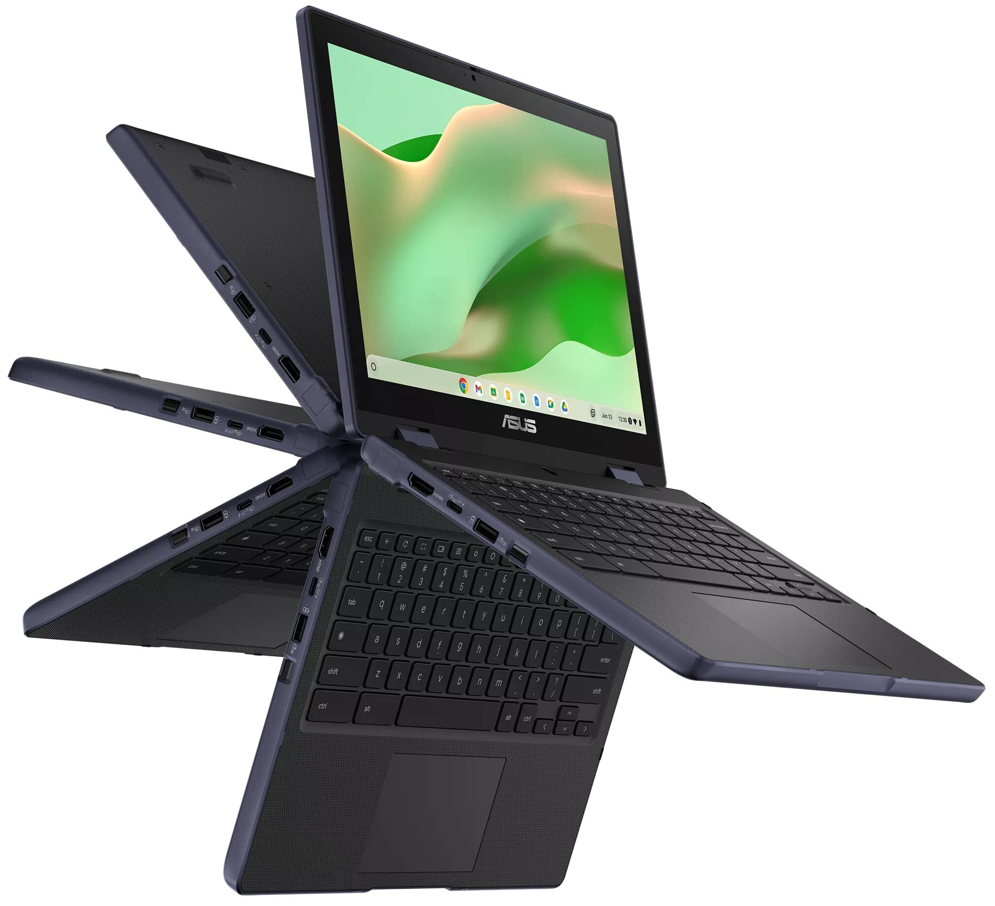 ASUS Chromebook CR12 Flip - N250 · Graphics Xe 750 · 12.2