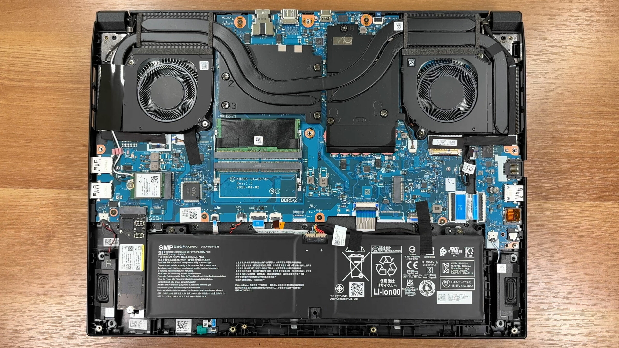 How to open Acer Nitro V 16 AI (ANV16-42) – disassembly and