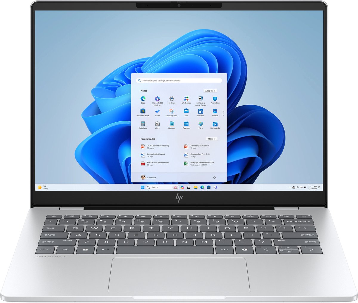 HP OmniBook coreultra7 225H 32Gメモリ 1TB HP OmniBook 7 Laptop 17.3 FHD (Intel Ultra 7 258V, 32GB LPDDR5X