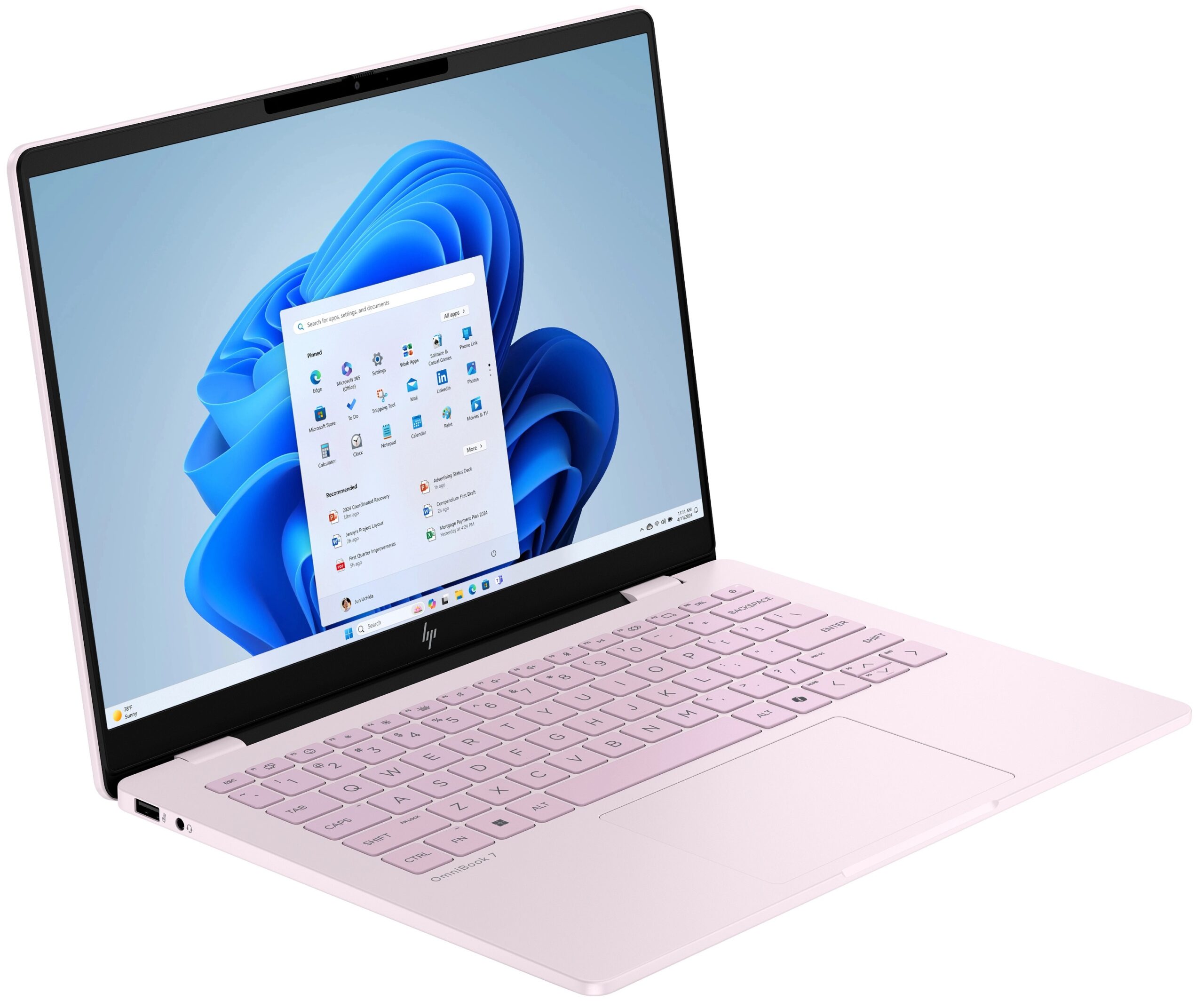 HP OmniBook 7 - Core Ultra 5 225H · Intel Arc 130T · 14.0”, WUXGA