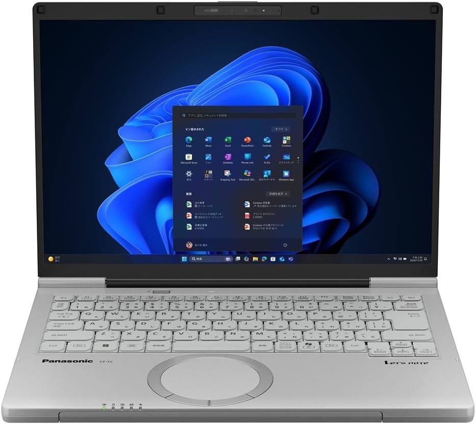 panasonic　Let'snote　Windows PC Panasonic Let's note CF-SZ6 Intel Core i5-7300U SSD 256GB RAM 8GB