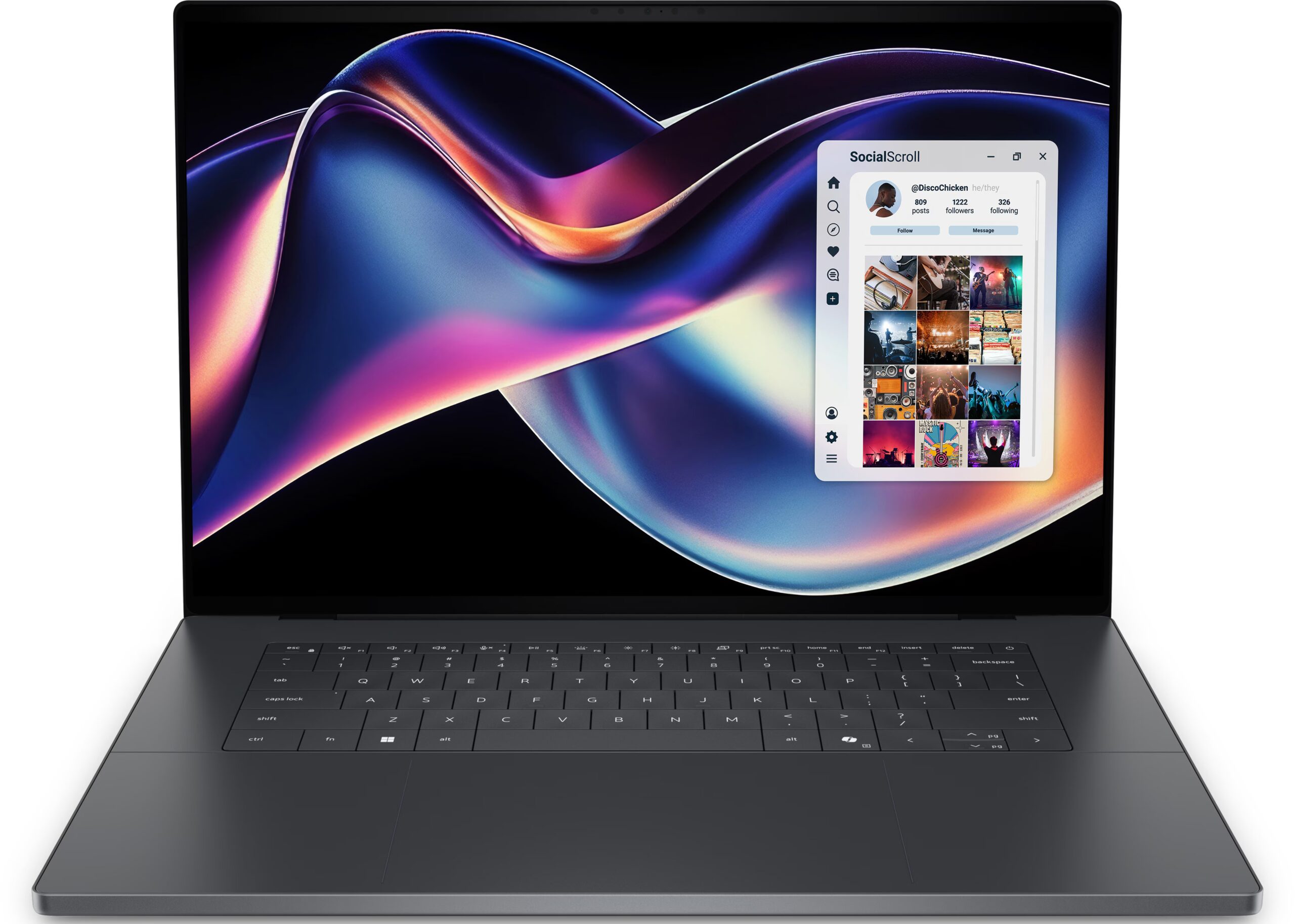 Dell XPS 16 (DA16260) - Intel Core Ultra X7 358H · Intel Arc B390
