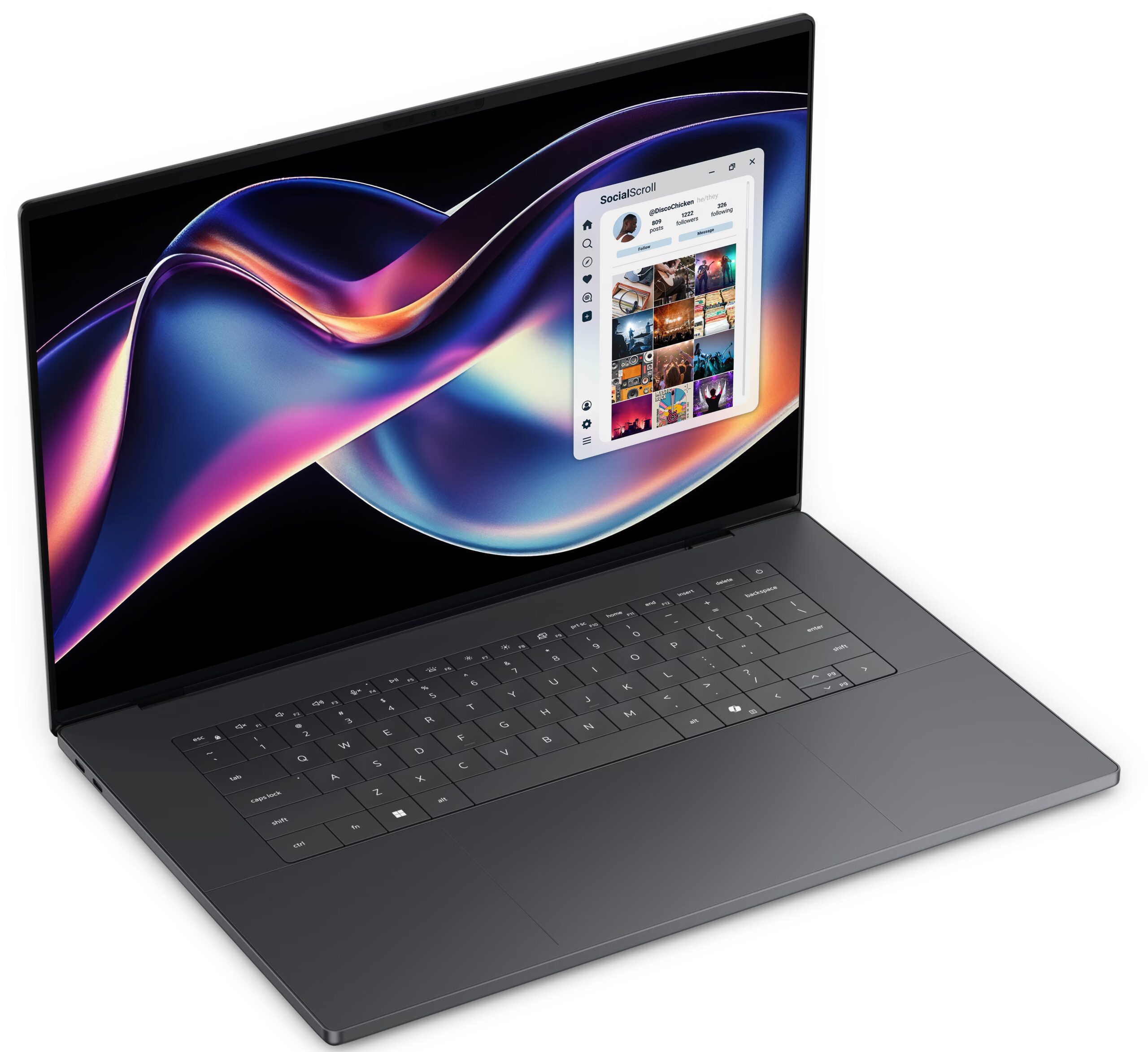 Dell XPS 16 (DA16260) - Intel Core Ultra 7 355 · Intel Graphics