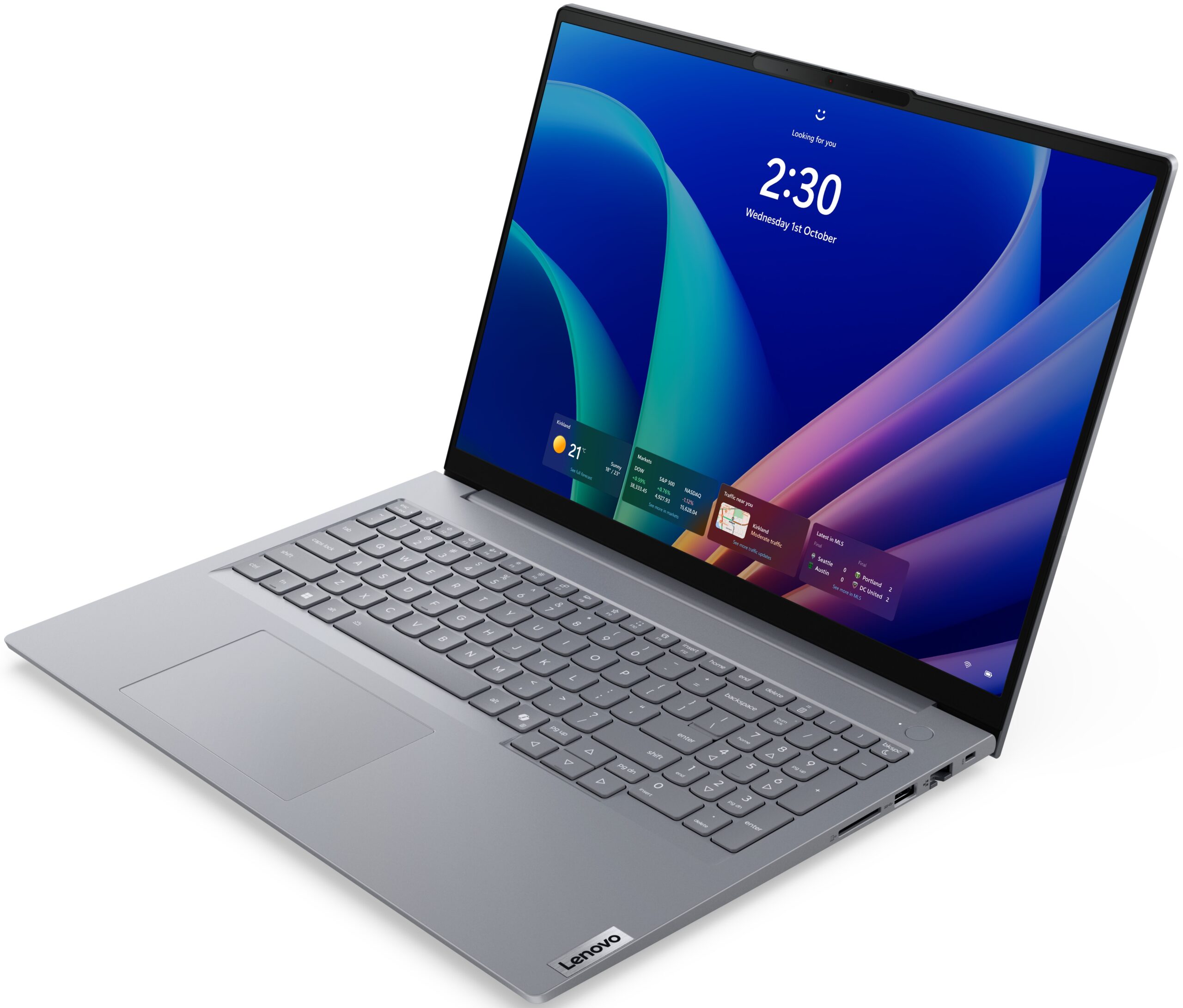 Lenovo ThinkBook シルバー 本体 ThinkBook 16 Gen 9 (Intel) | Speedy Mainstream Laptop With Tons of