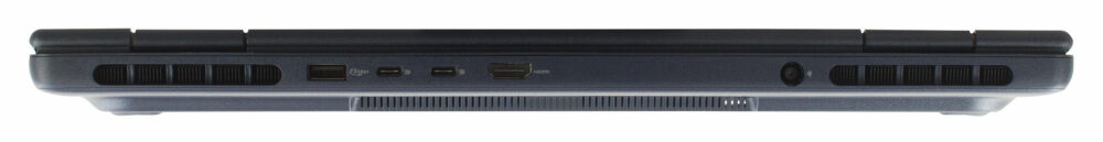 Alienware 16 Aurora (AC16250) laptop, rear view