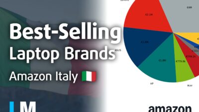 [December 2025] Best-Selling Laptop Brands on Amazon Italy – Lenovo Leads Volume, Apple Dominates Revenue