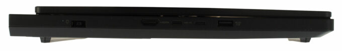 Lenovo Legion Pro 5 (16, Gen 10) laptop, left-side ports