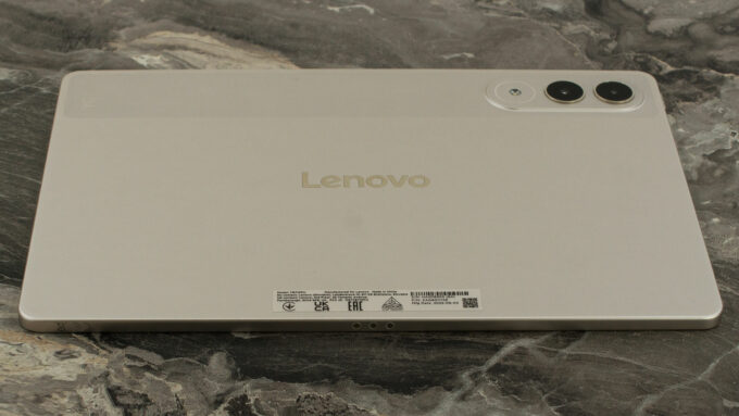 Lenovo Yoga Tab tablet, rear view