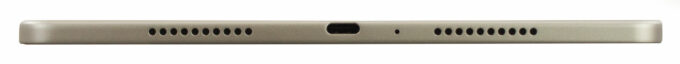 Lenovo Yoga Tab tablet, right-side ports