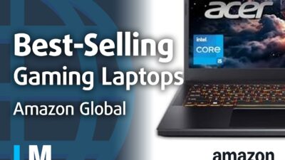 [February 2026] Amazon Global: Top 10 Best-Selling Gaming Laptops – Acer Nitro V 15 Sweeps the Top Two Spots