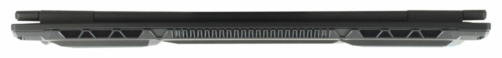 Gigabyte Gaming A16 GA63H laptop, rear view