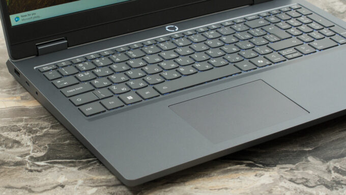 Lenovo LOQ Essential (15", Gen 11, 15IRX11) laptop, keyboard left