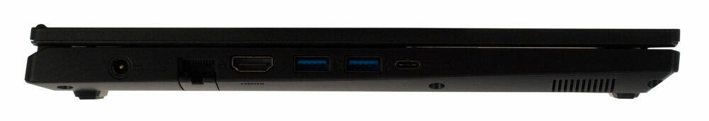Acer Nitro V 15 AI (ANV15-42) laptop, left-side ports