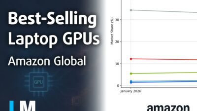 [Q1 2026] Global Ranking of Best-Selling Laptop GPUs on Amazon – Intel Dominates Volume, Apple Rules Premium, and NVIDIA’s RTX 50 Series is the King of Dedicated Graphics