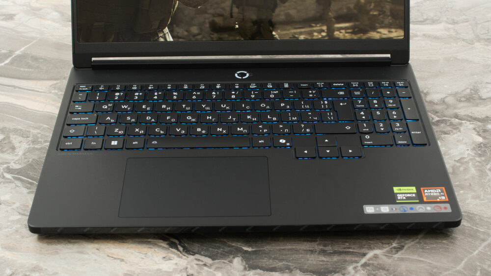 Lenovo Legion 5a (15", Gen 11, 15AGP11) laptop, keyboard and touchpad