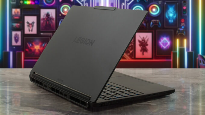 Lenovo Legion 5a (15", Gen 11, 15AGP11) laptop, rear-left angle (open)