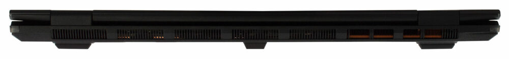 MSI Cyborg 15 B2RW laptop, rear view