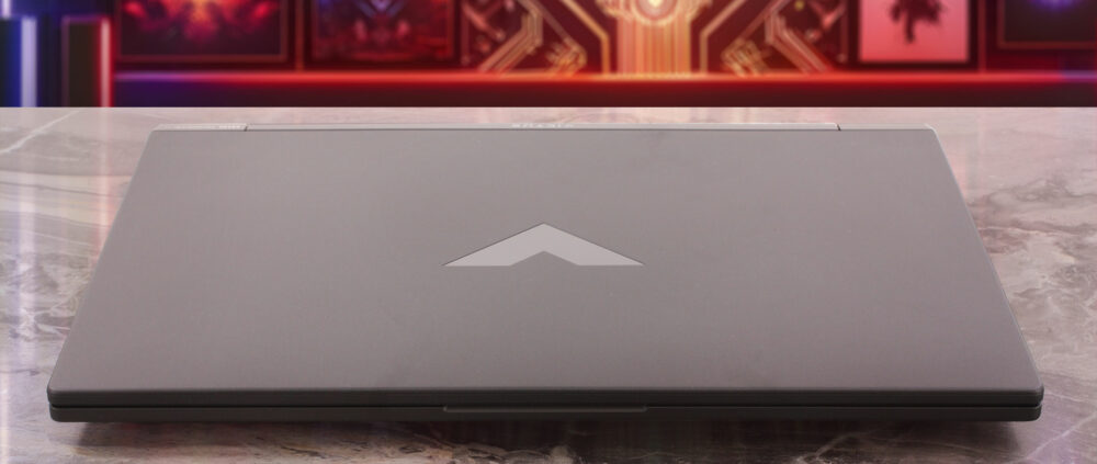 HP Victus Gaming 15 (15-fb3000) laptop, lid closed (top view)