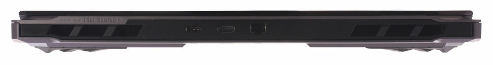 MSI Vector 18 HX AI A2XW laptop, rear view