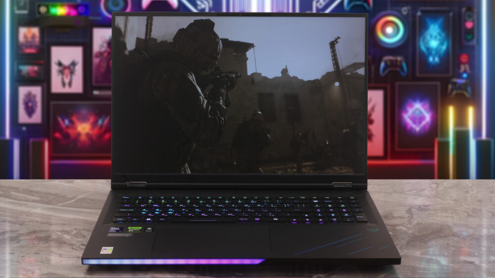 Acer Predator Helios 18 AI (PH18-I71) laptop, front view open